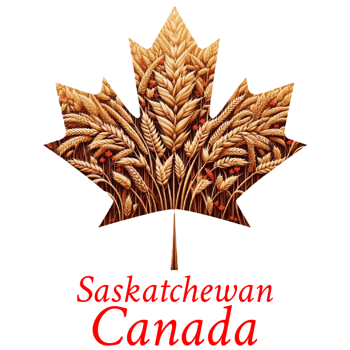 Fields of wheat maple T-SK3