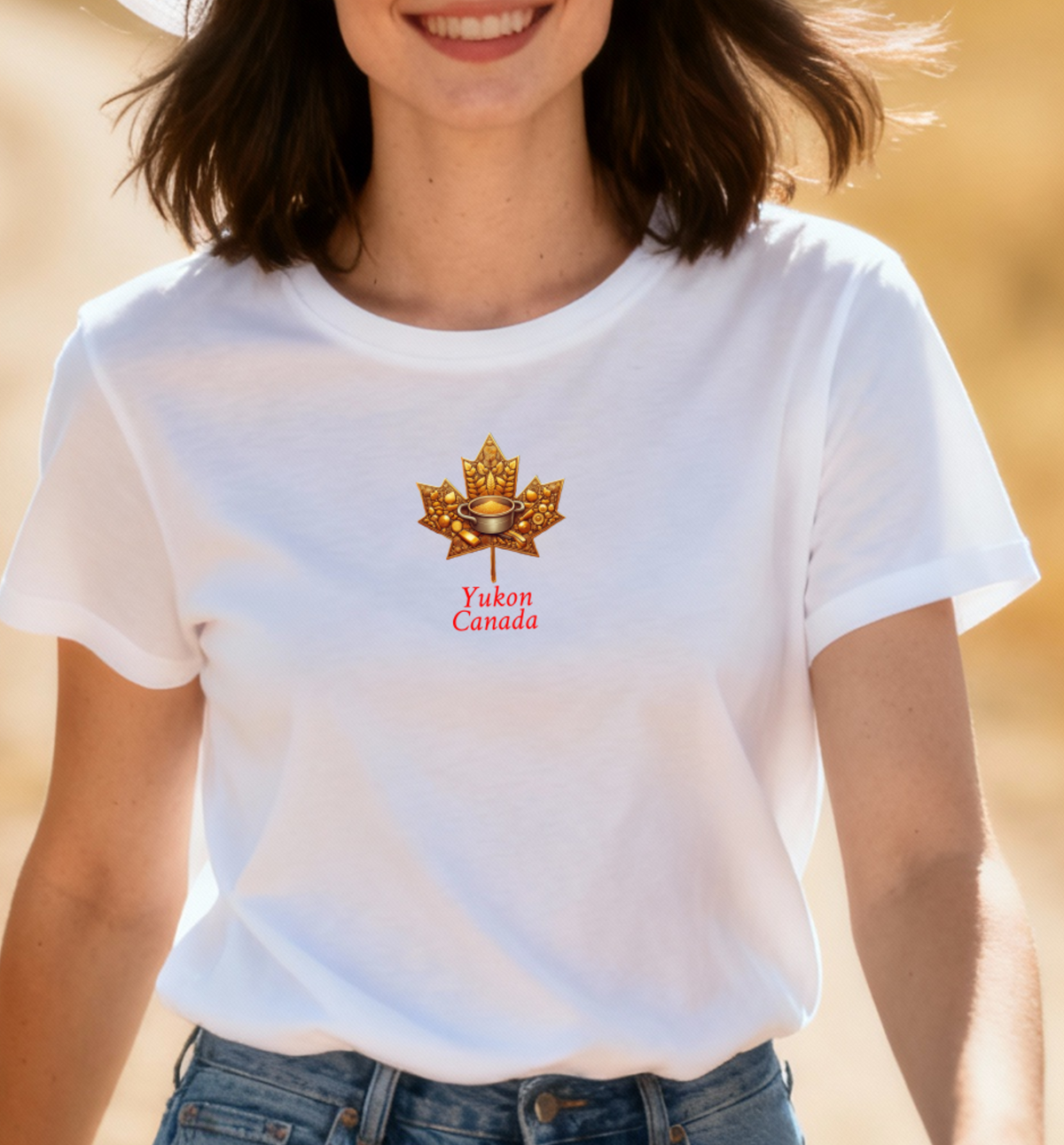 Gold rush maple T-YT4
